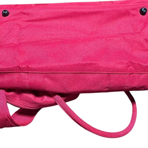 Burberry Red Travel Bag Durable and Spacious - Picture 9 of 9